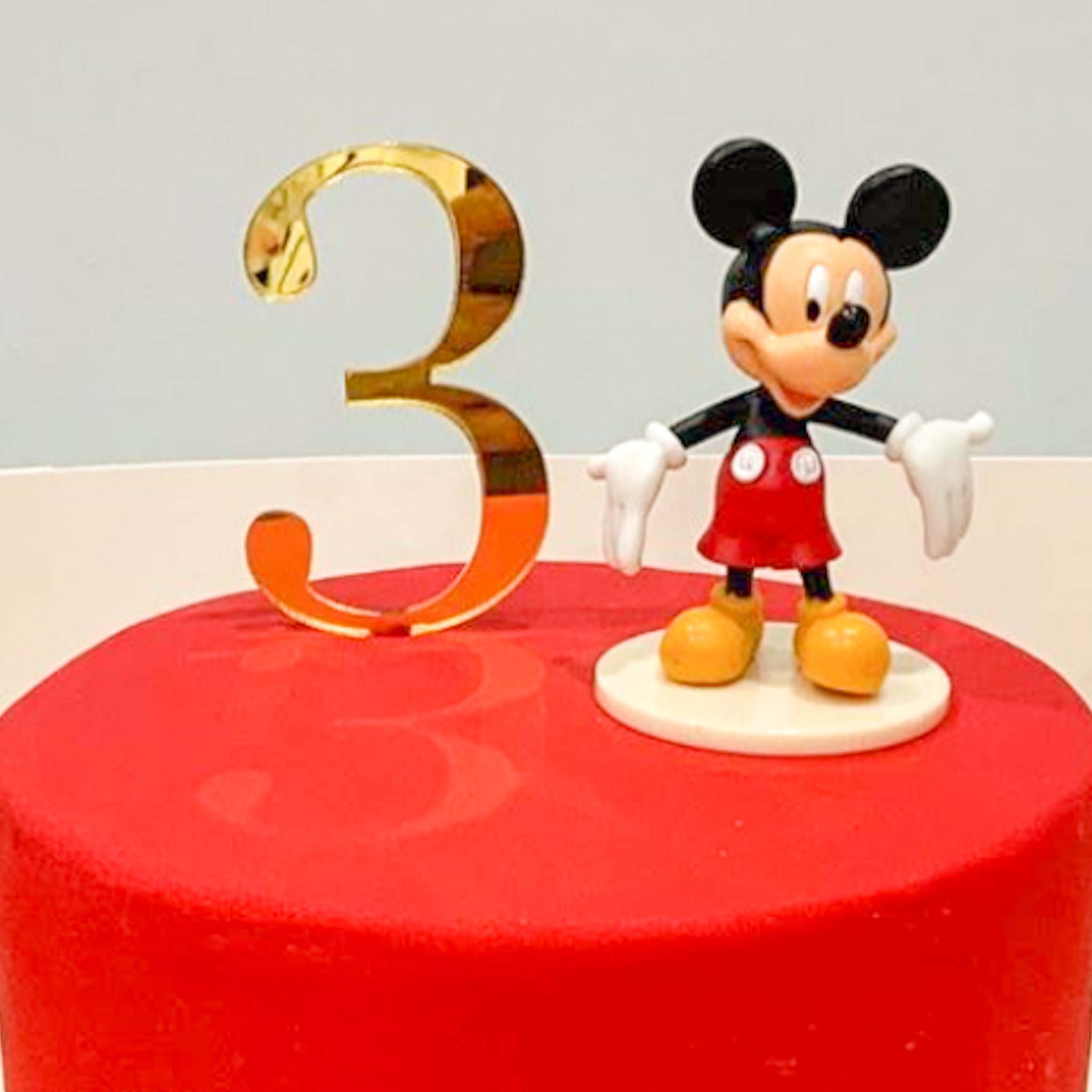 Single Digit Cake Topper