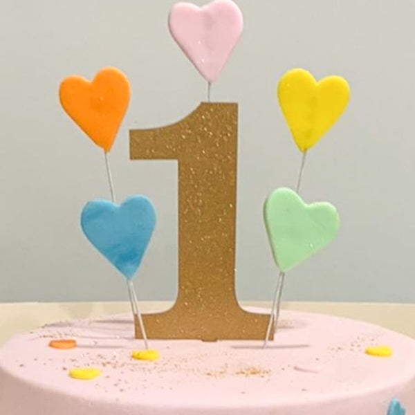 Single Digit Cake Topper