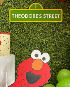 Personalised Sesame St. Sign