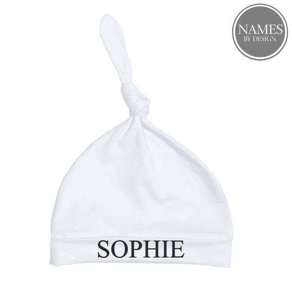 Baby Beanie With Name Personalised Baby Beanie