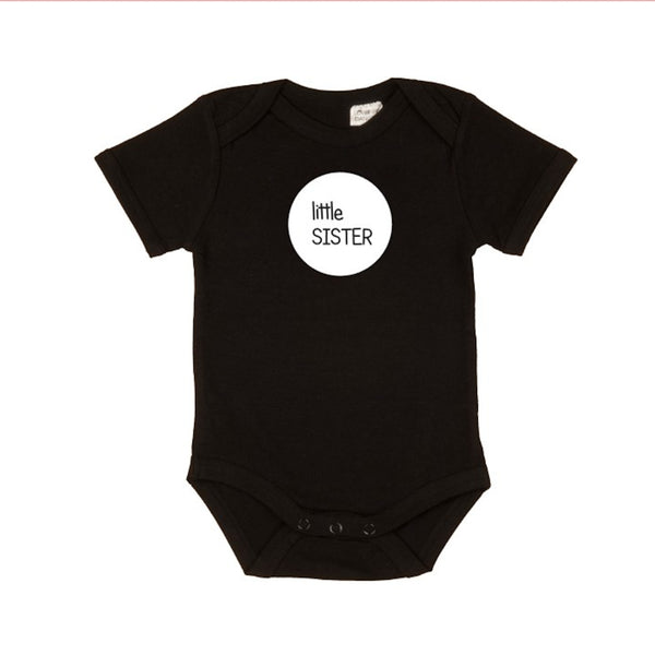 Little Sister Short Sleeve Bodysuits