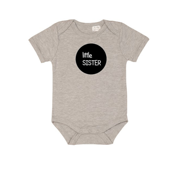 Little Sister Short Sleeve Bodysuits