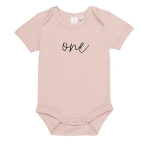 Written Age Short Sleeve Bodysuits