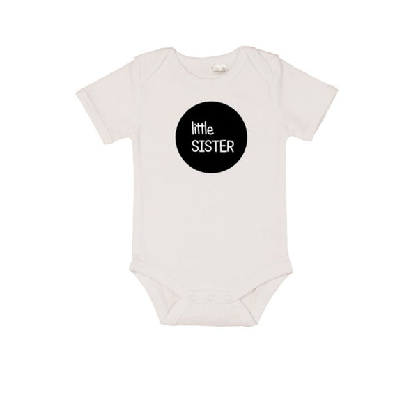 Little Sister Short Sleeve Bodysuits